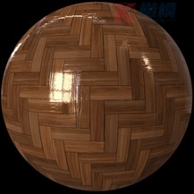 精品PBR木地板材质-1
