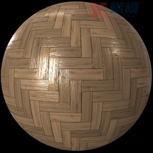 精品PBR木地板材质-1