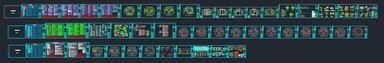 46#欧式三层独栋别SU模型加CAD图纸-2
