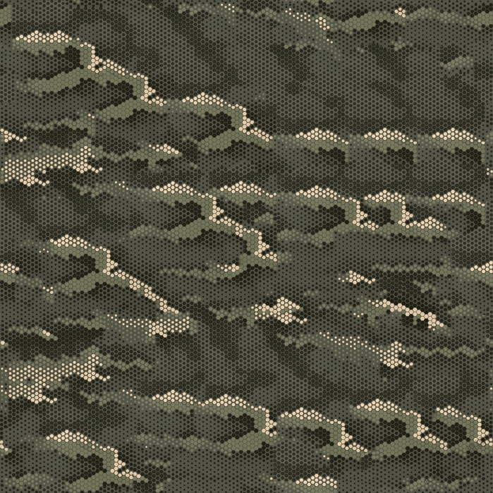 墨绿灰迷彩布贴图-1