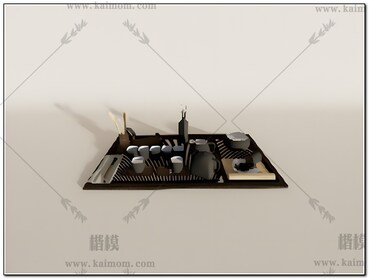 D5格式装饰摆件模型下载-1