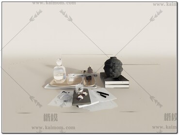 D5格式装饰摆件模型下载-1