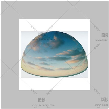 D5模型球形天空背景配景-1
