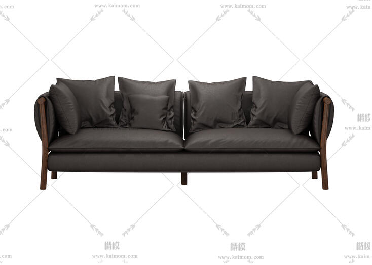 多人沙发，酷家乐直接上传-1
