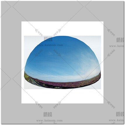 D5模型球形天空背景配景-1