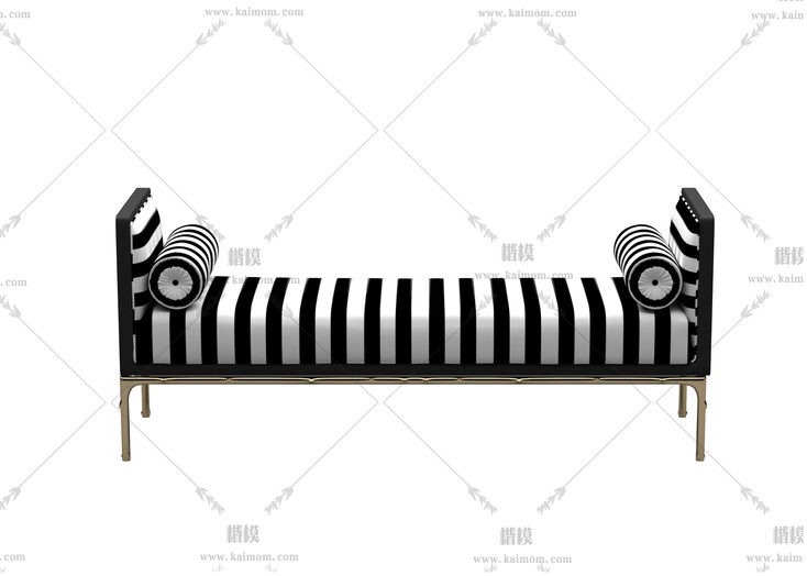 长凳吧椅模型，酷家乐，3Dmax可直接使用-1