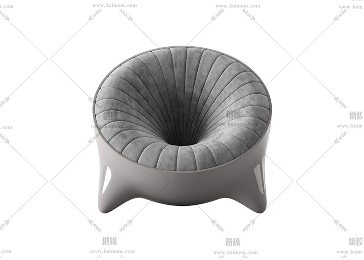 休闲椅模型，酷家乐3Dmax可直接使用-1
