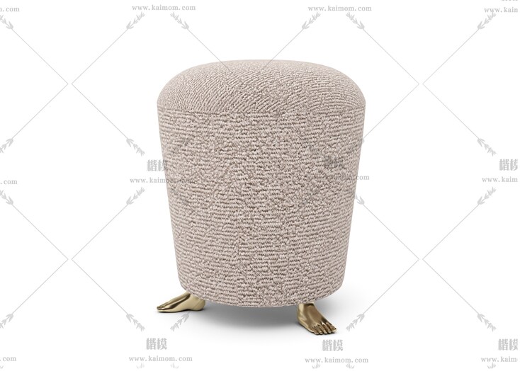 休闲椅模型，酷家乐，3Dmax可直接使用-1