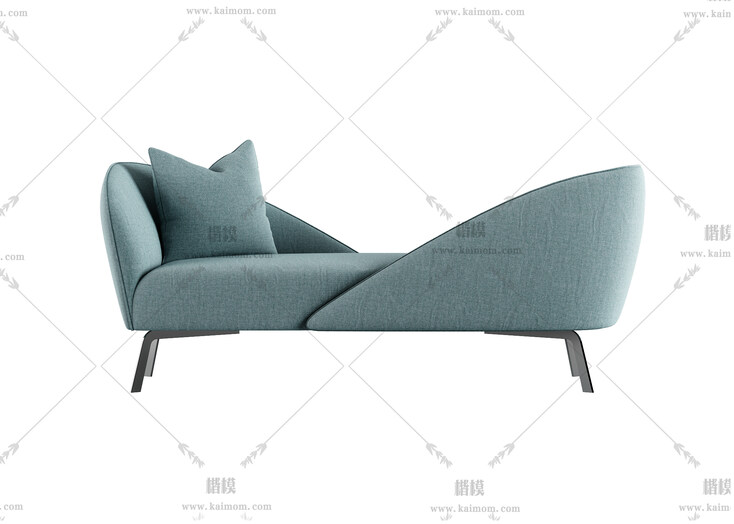 脚踏,懒人沙发，酷家乐直接上传使用-1