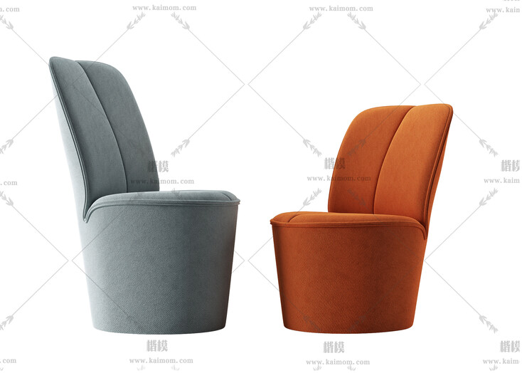 椅子模型，酷家乐,3DMAX直接使用-1