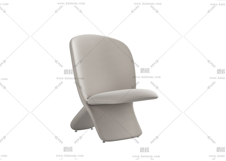 休闲椅模型，酷家乐3Dmax可直接使用-1