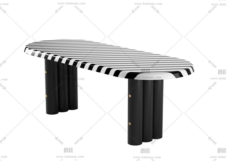 长凳,吧椅模型，酷家乐，3Dmax可直接使用-1