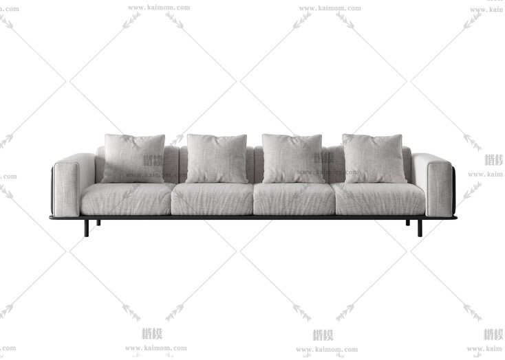 多人沙发，酷家乐直接上传-1