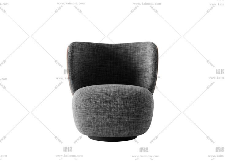 单人沙发模型，酷家乐直接上传使用-1