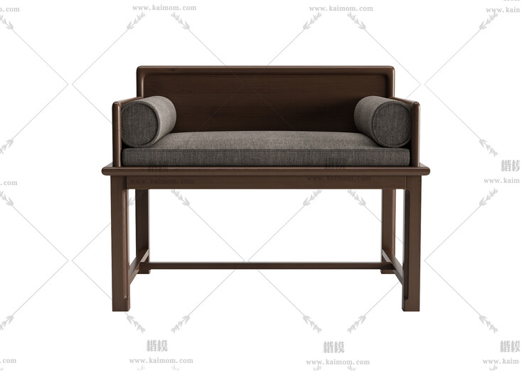 单人沙发模型，酷家乐直接上传使用-1