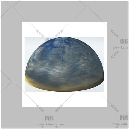 D5模型球形天空背景配景-1