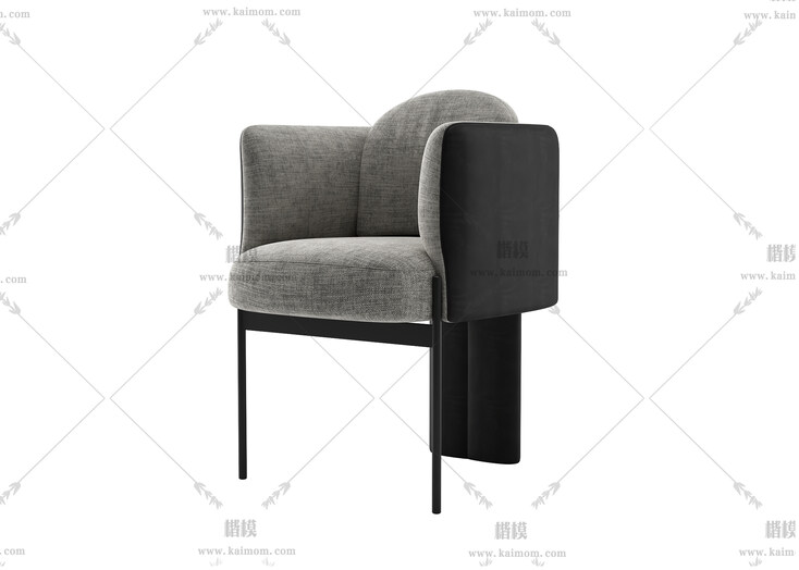 椅子模型，酷家乐,3DMAX直接使用-1