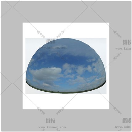 D5模型球形天空背景配景-1