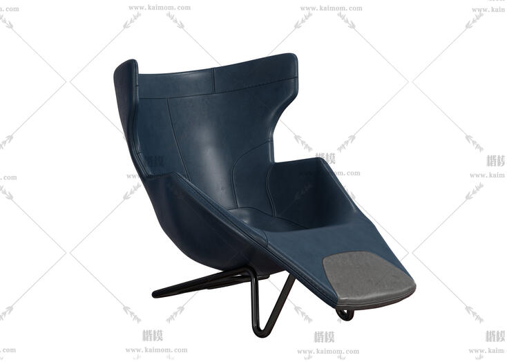 单人沙发模型，酷家乐直接上传使用-1