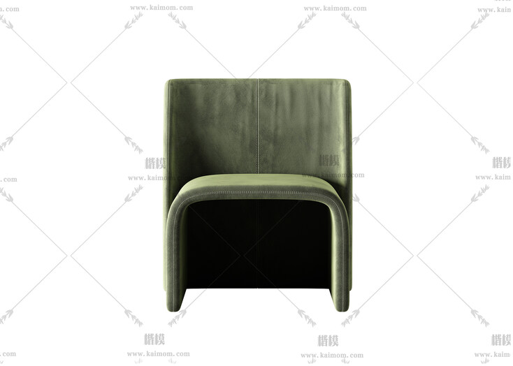 休闲椅模型，酷家乐3Dmax可直接使用-1