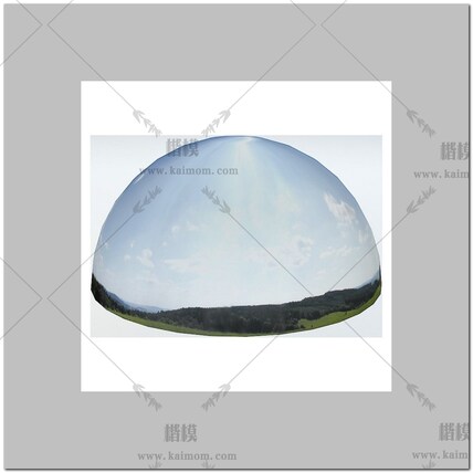 D5模型球形天空背景配景-1