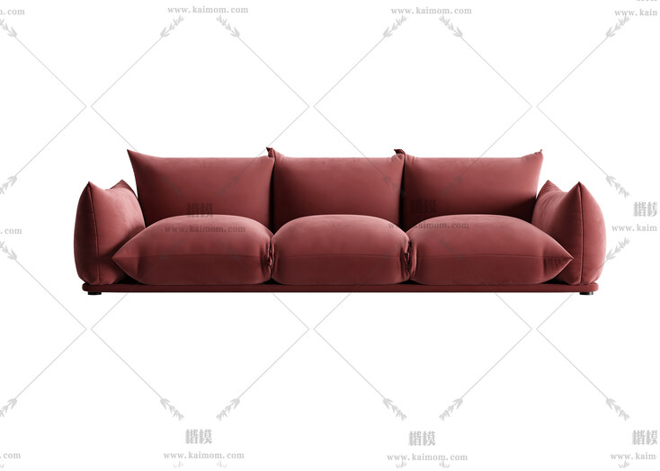 多人沙发，酷家乐直接上传-1