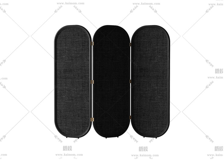 屏风模型,酷家乐，3DMAX可直接使用-1