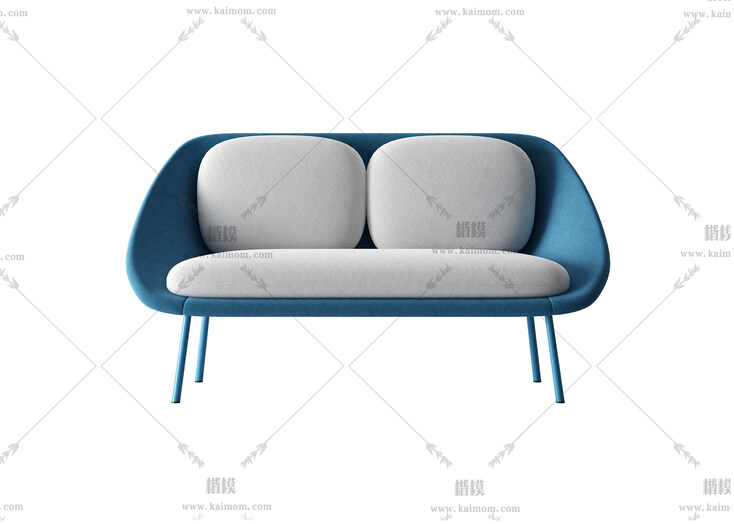 多人沙发，酷家乐直接上传-1