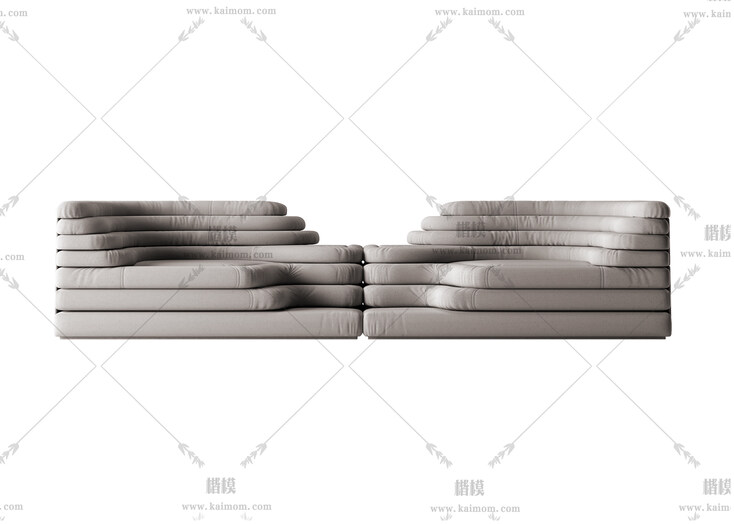 多人沙发，酷家乐直接上传-1