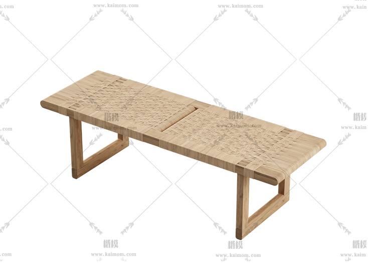 长凳,吧椅模型，酷家乐，3Dmax可直接使用-1