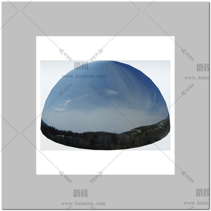 D5模型球形天空背景配景-1