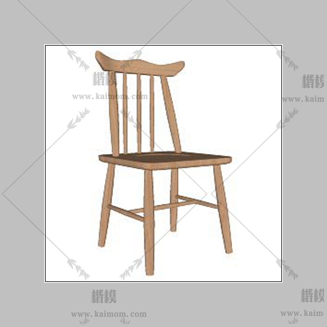 实木单椅3-1