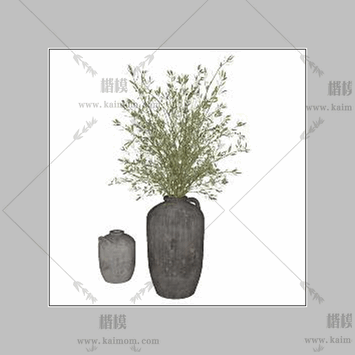 侘寂风落地大花瓶01-1