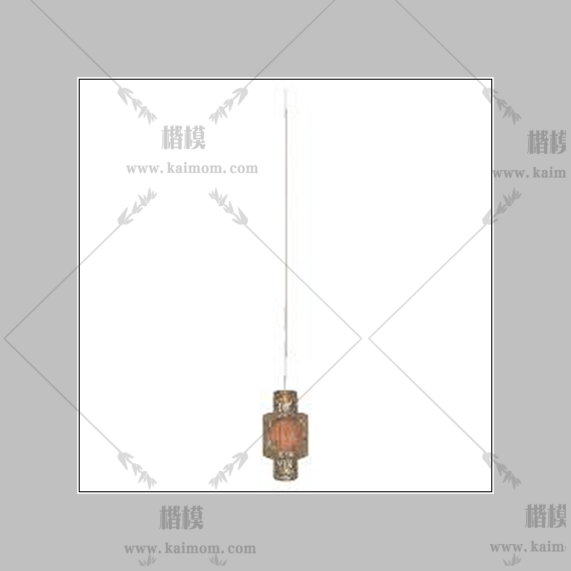 吊灯模型下载，免调整材质-1