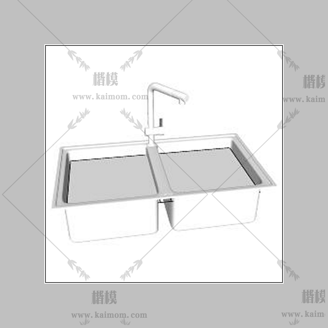 厨房水槽，材质免调整-1