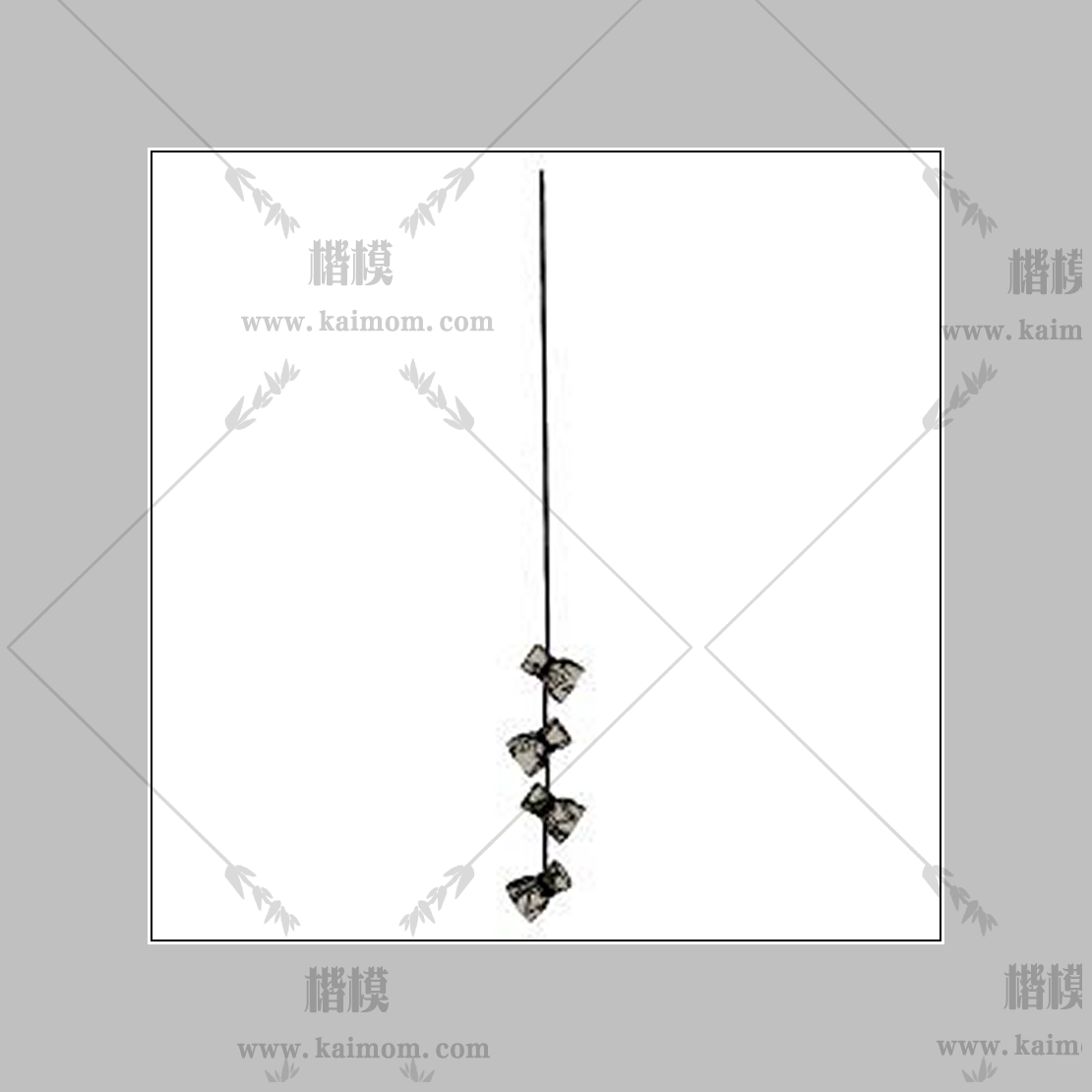 吊灯模型下载，免调整材质-1