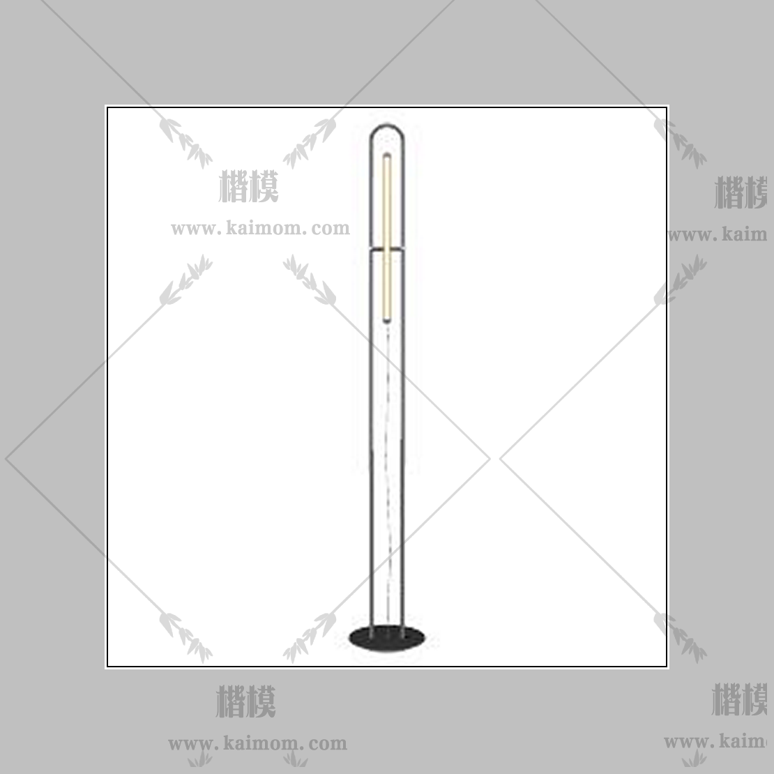 落地灯模型下载，材质免调整-1