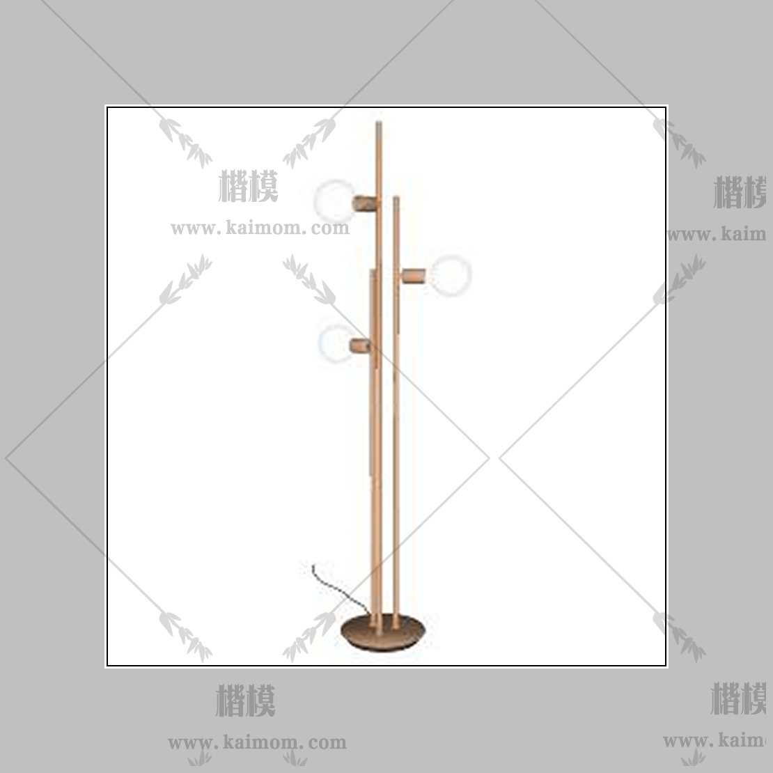 金色落地灯9-1