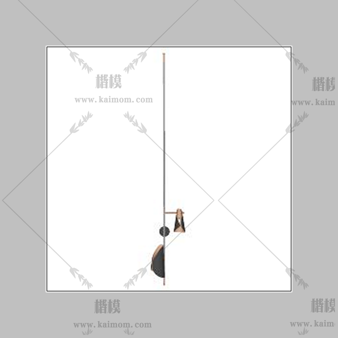 吊灯模型下载，材质免调整-1