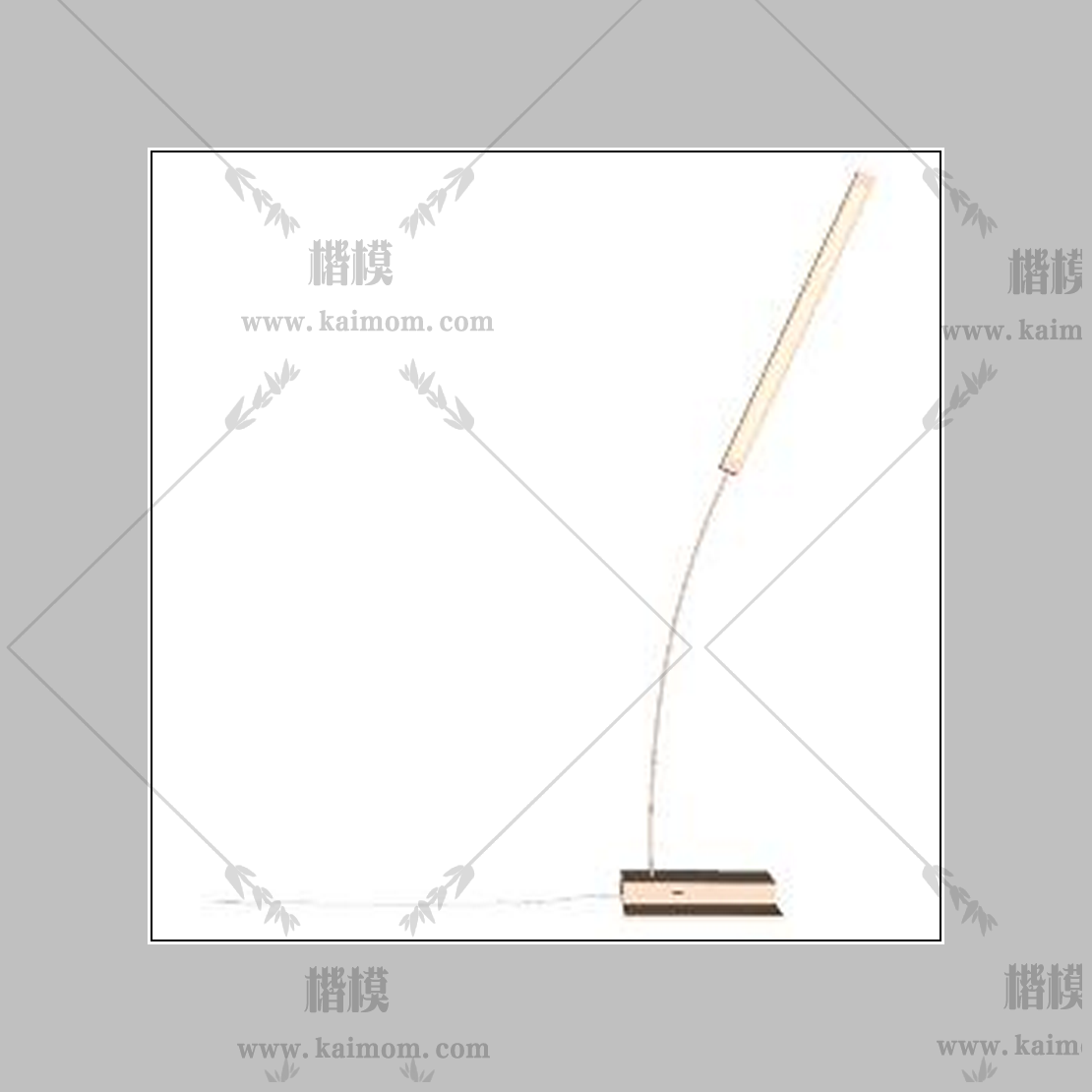 落地灯模型下载，材质免调整-1