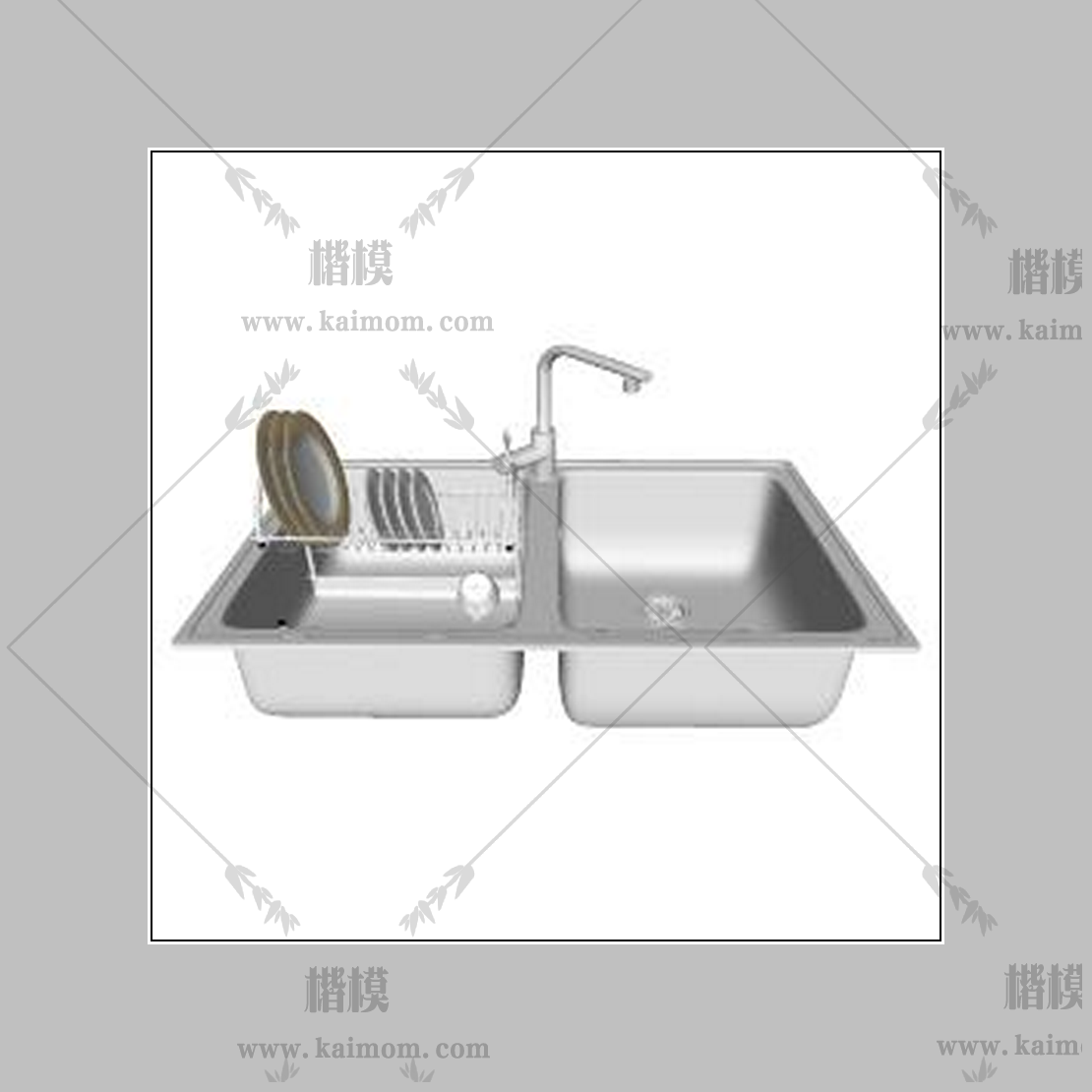 厨房水槽，材质免调整-1