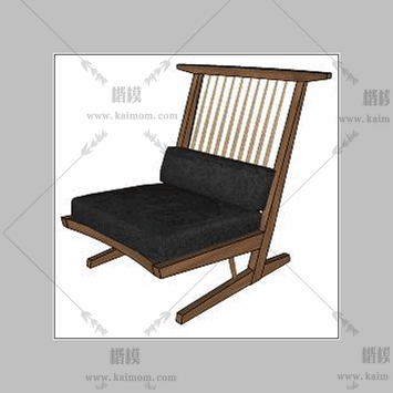 民宿风休闲椅-75-1