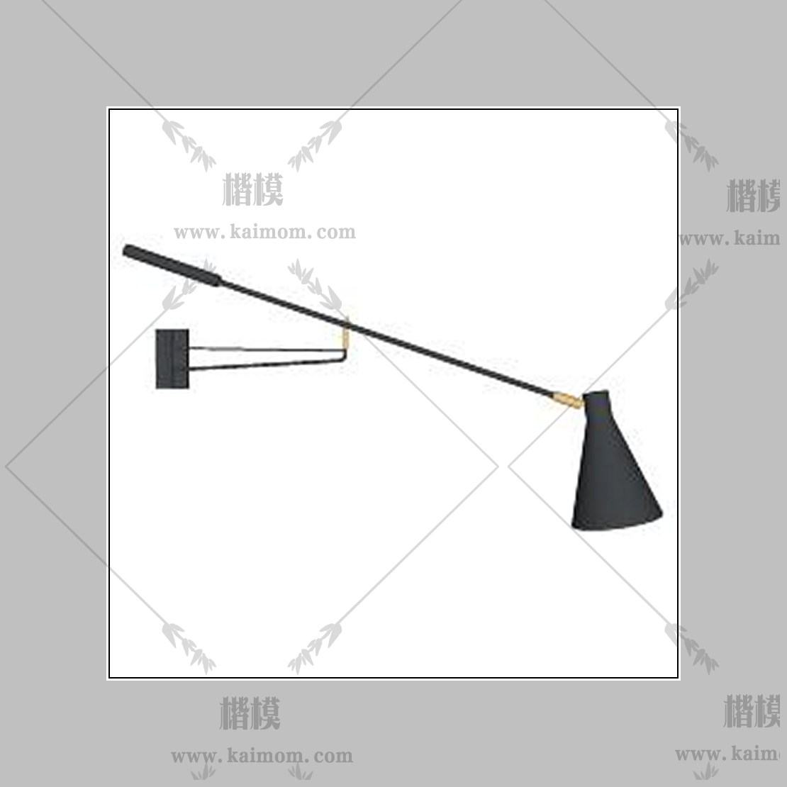 壁灯模型下载，材质免调整-1