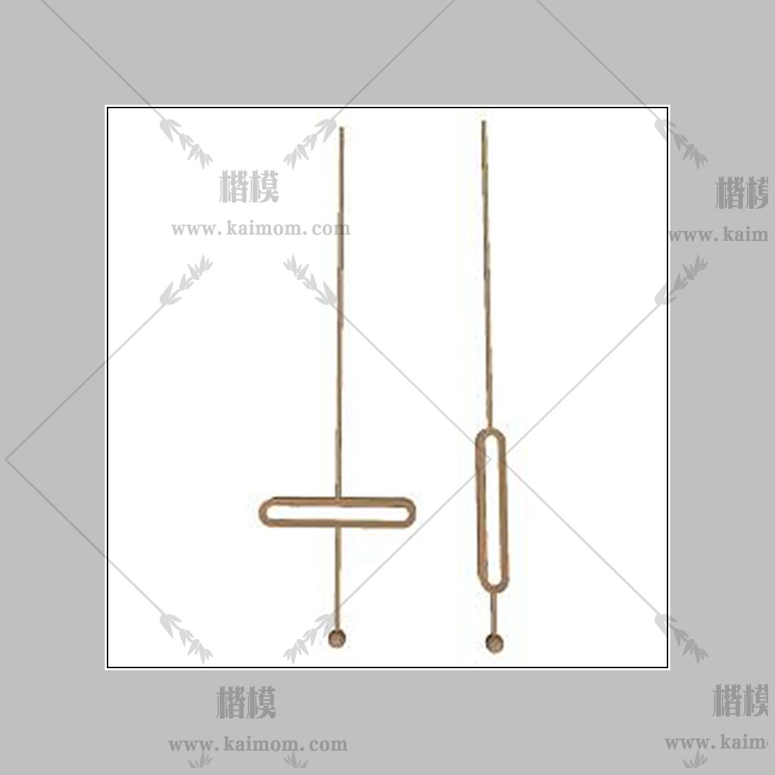 吊灯模型下载，免调整材质-1