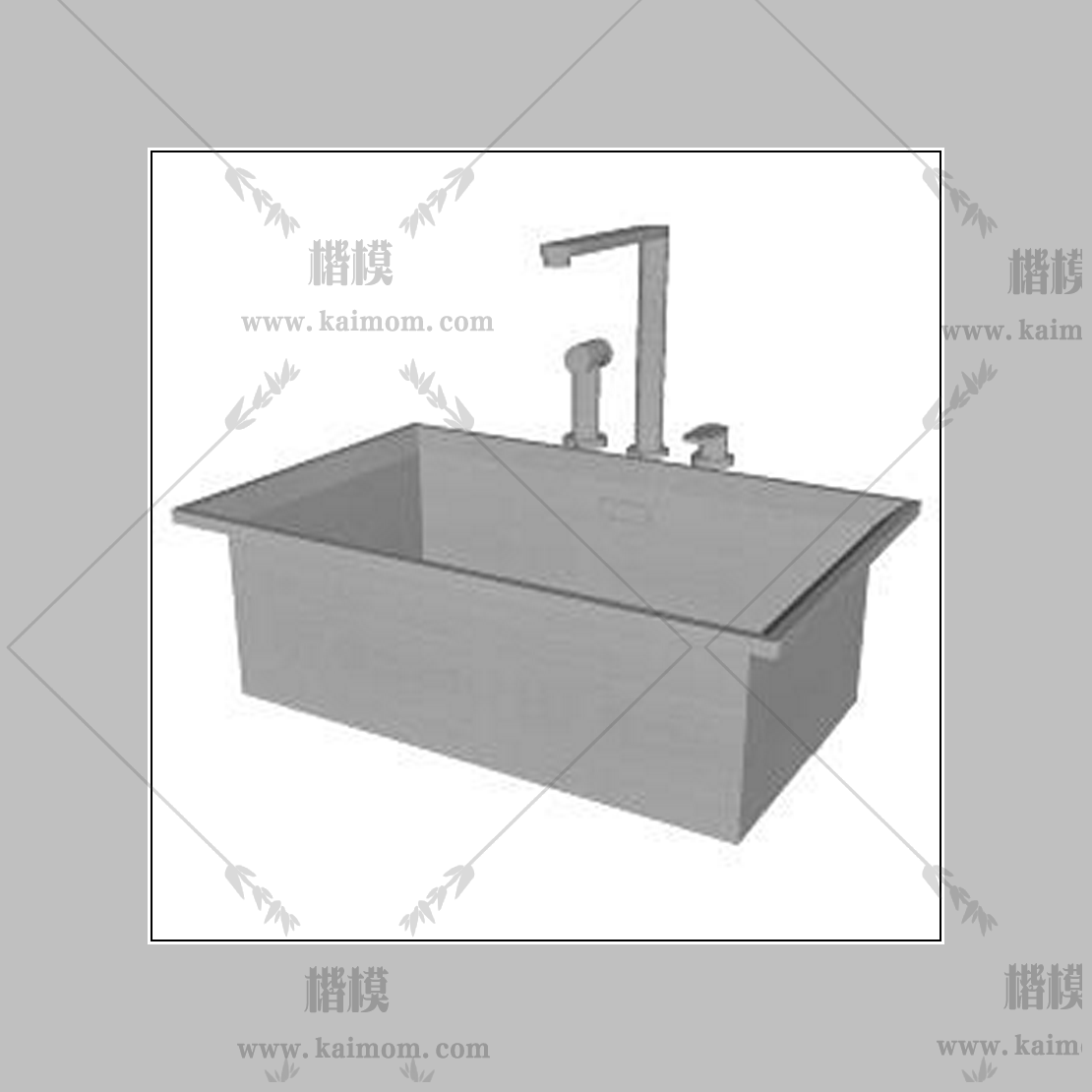 厨房水槽，材质免调整-1