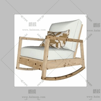 木质躺椅-1