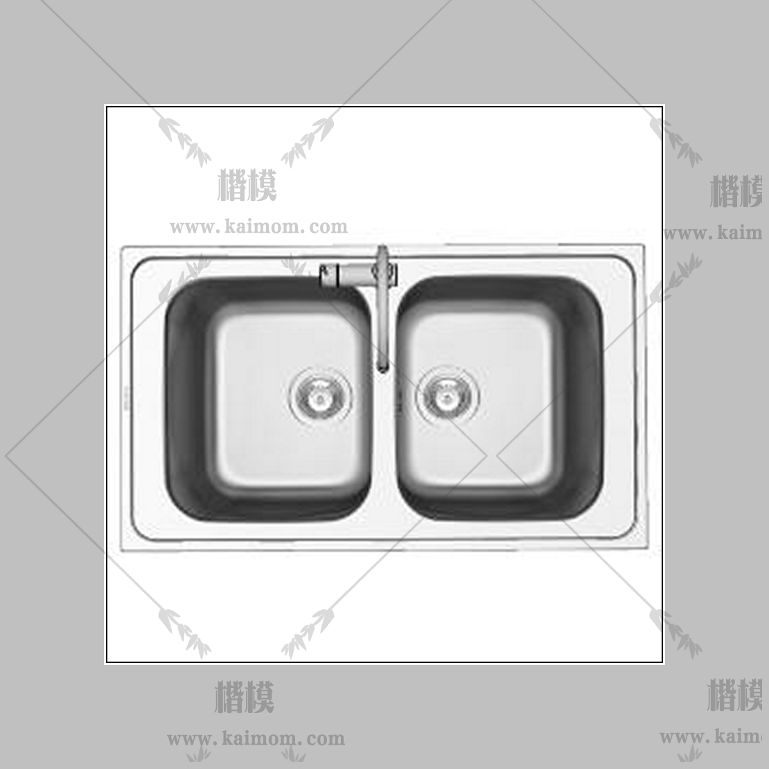 厨房水槽，材质免调整-1