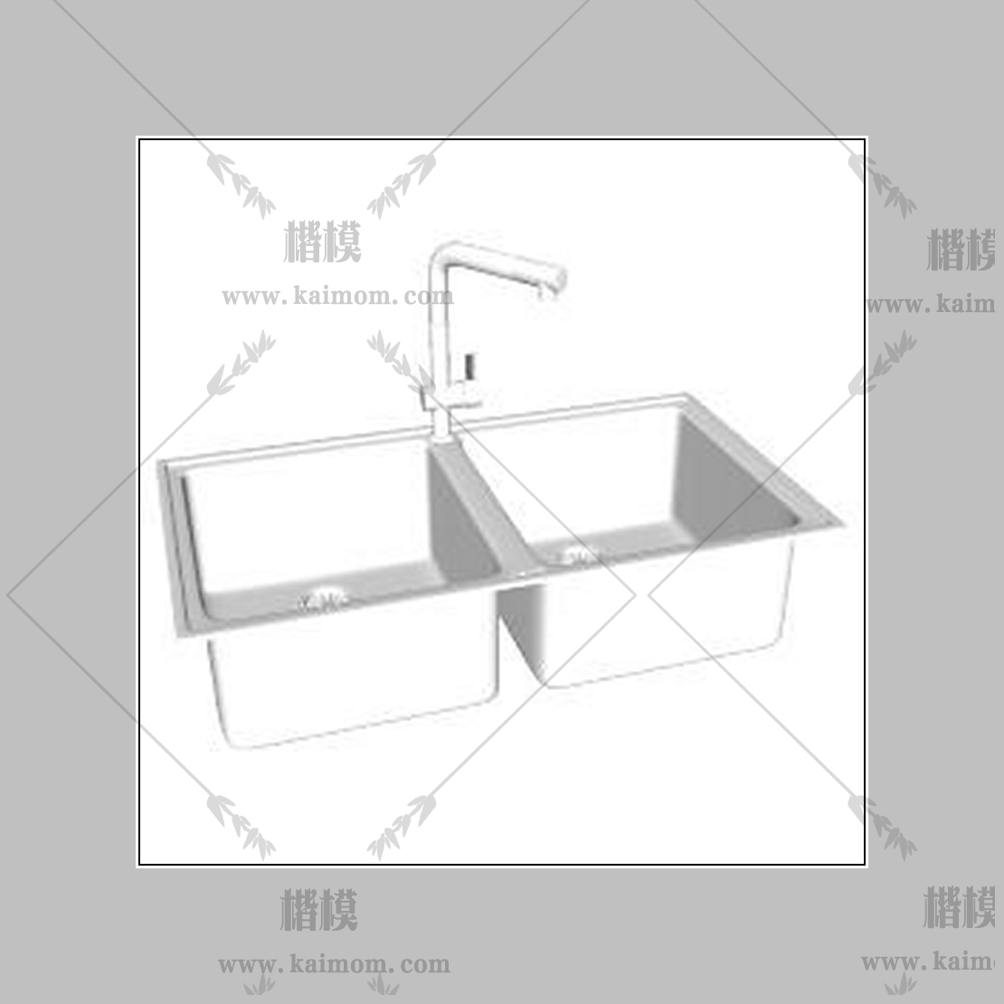 厨房水槽，材质免调整-1
