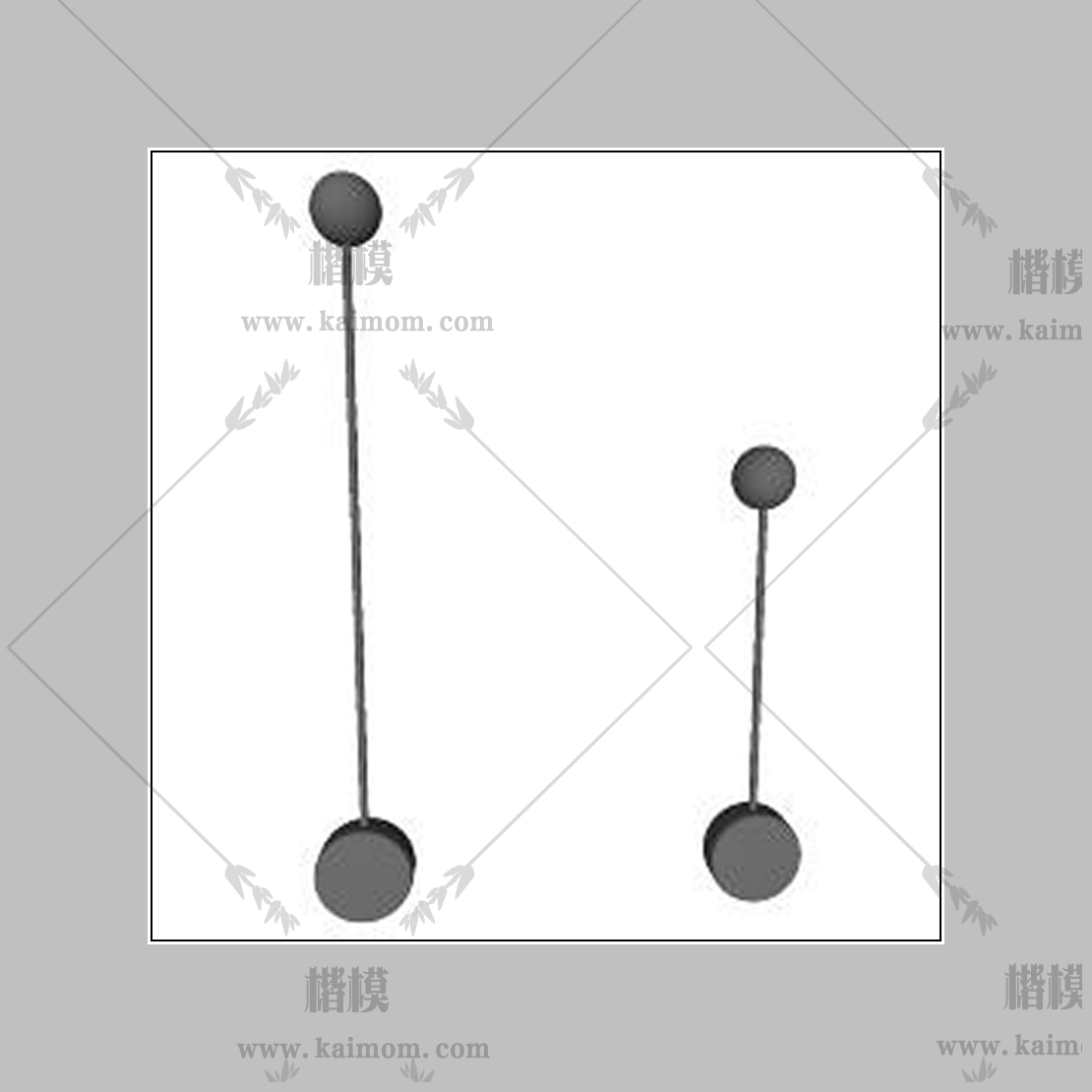 壁灯模型下载，材质免调整-1