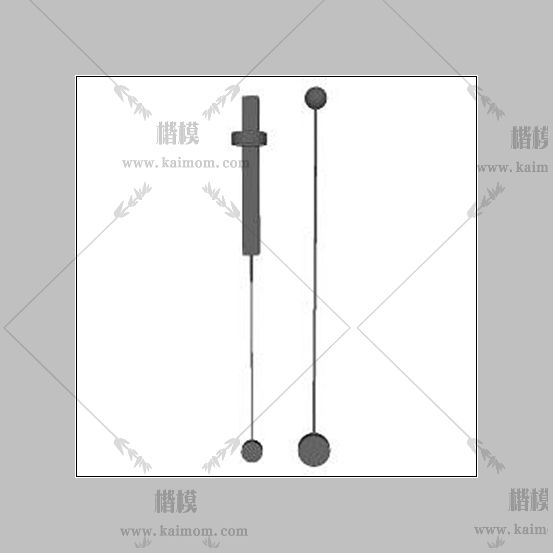 壁灯模型下载，材质免调整-1